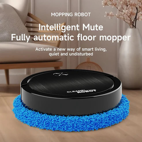 🤖Automatic & Rechargeable Wet & Dry Robotic Mopping Cleaner (جهاز تنظيف روبوتي للمسح الرطب والجاف – تلقائي وقابل لإعادة الشحن)